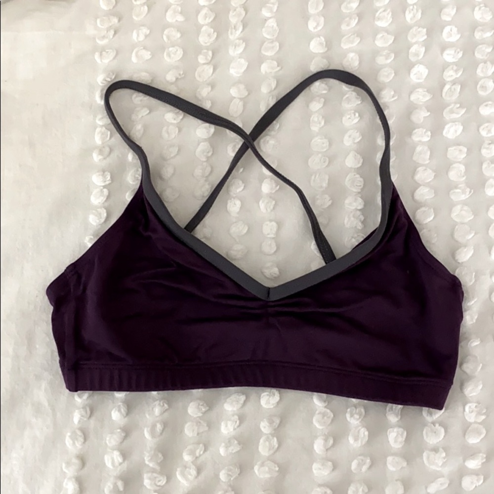 KTRNA size small plum dance bra